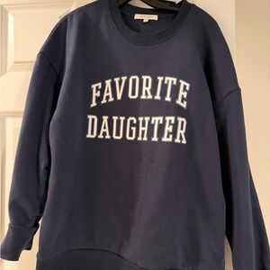 Favorite Daughter Black Sweatshirt